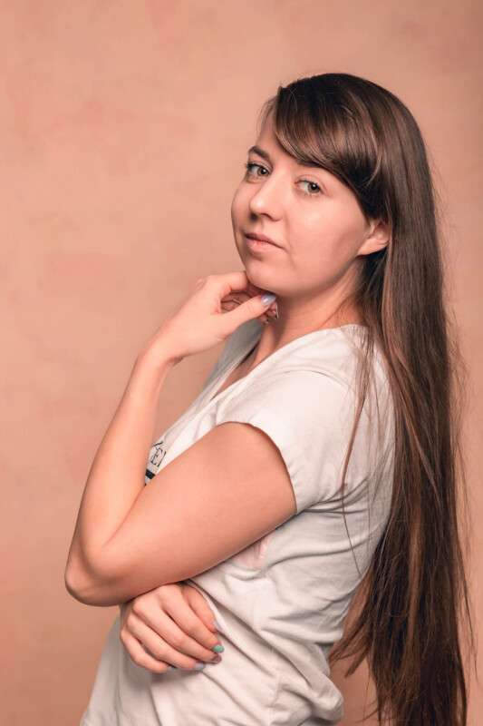 ateliérový portrét